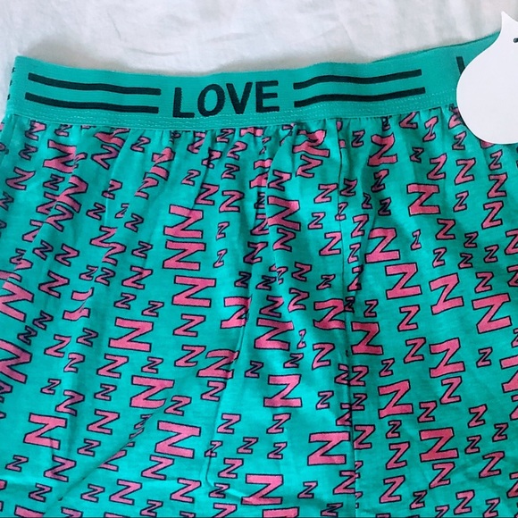 🎀🎀🎀NWT new arrivals pj shorts love elastic band - Picture 3 of 5